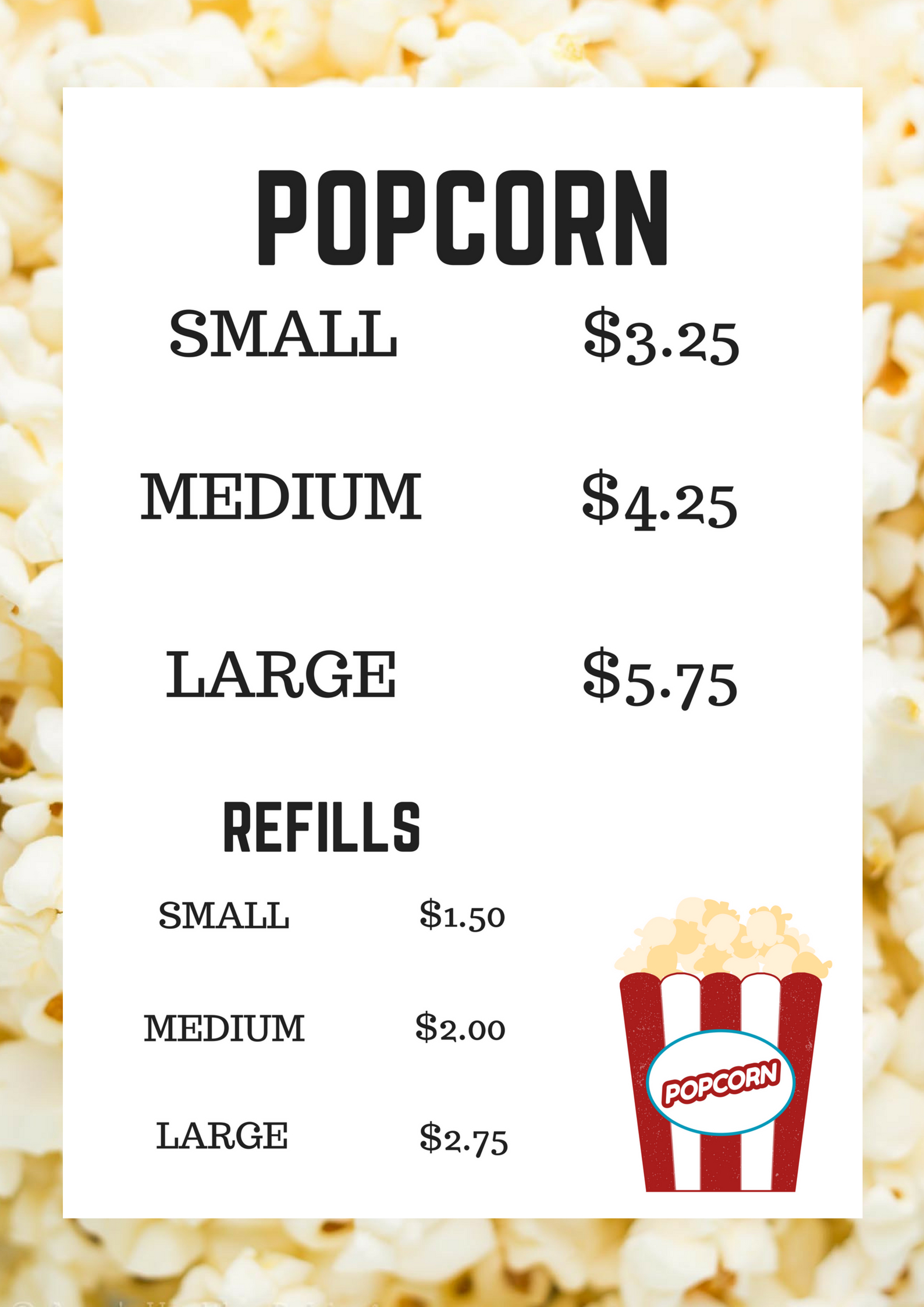 Movies with a menu.